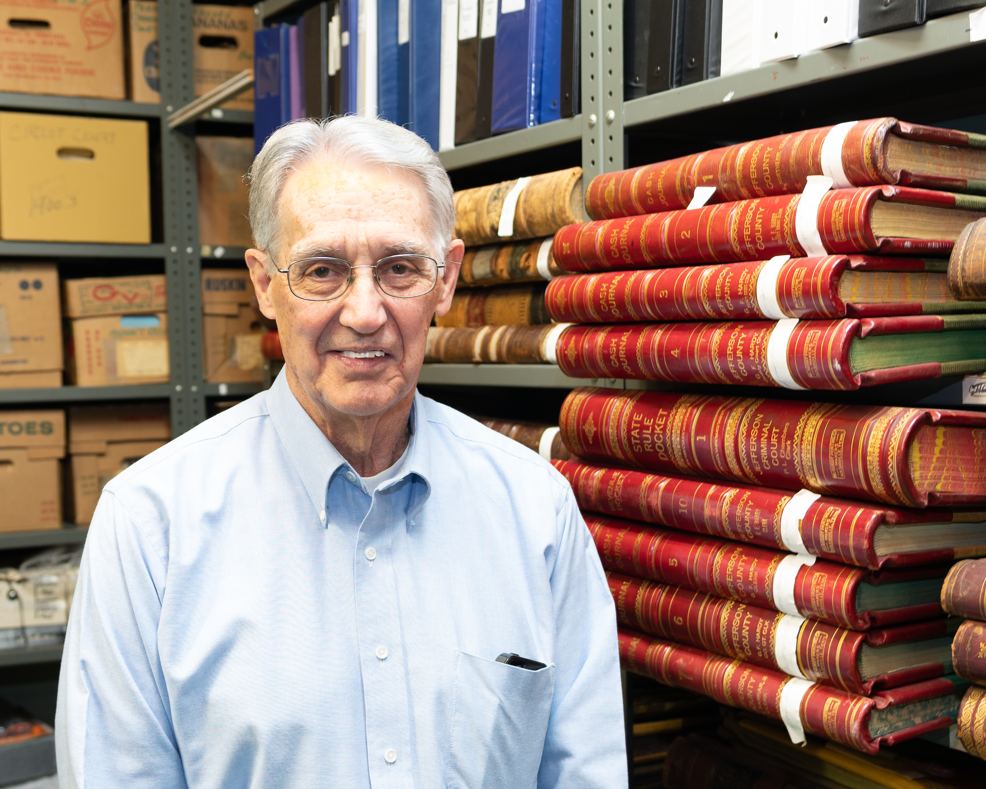 Wayne Roberts, Director of Archives, Jefferson County, TN