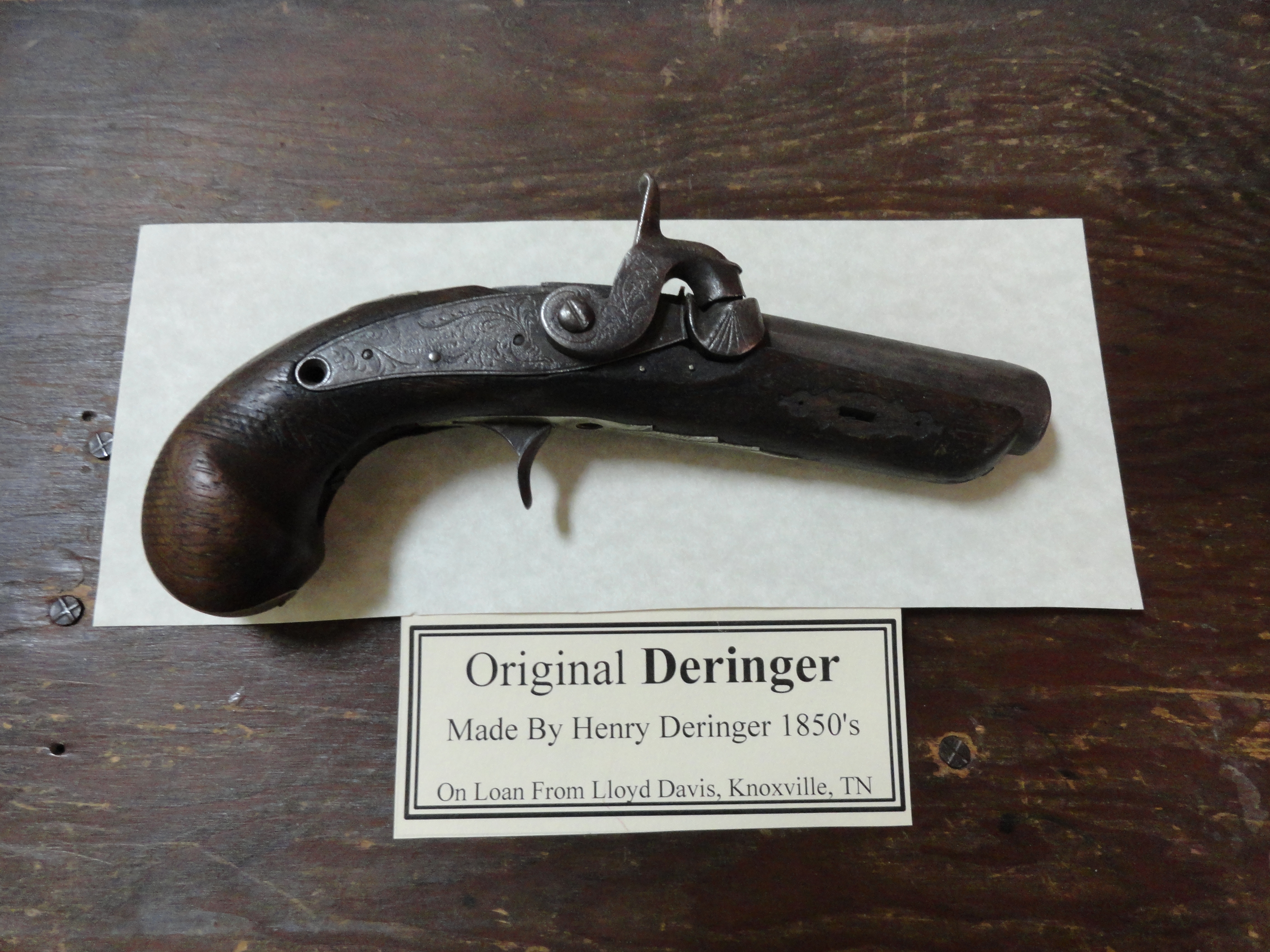 Original Deringer gun, Jefferson County, TN