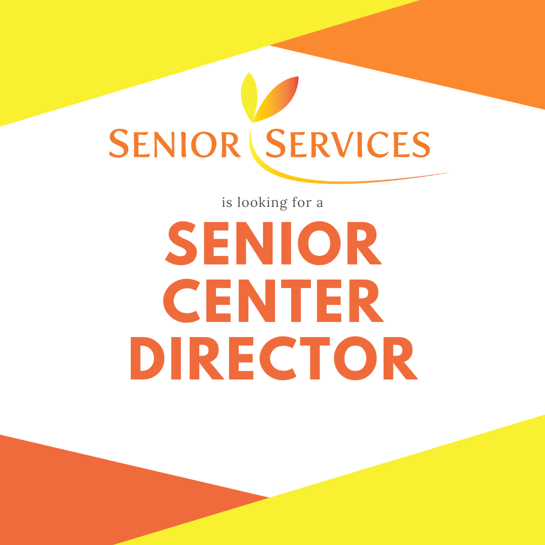 graphic for jefferson county senior services open position for senior center director