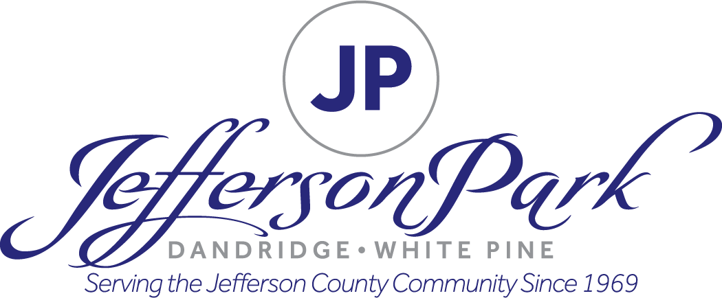logo for jefferson park skilled care facility in jefferson county tn