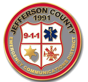 jefferson county 911 badge image