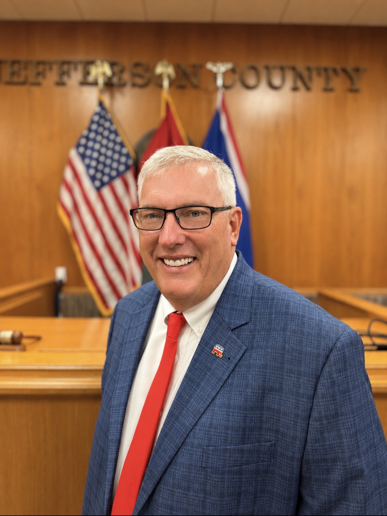 Headshot of Jefferson County Tennessee Mayor Mark Potts